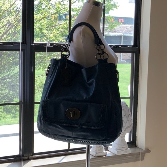 Coach limited edition blue bag - Picture 3 of 9